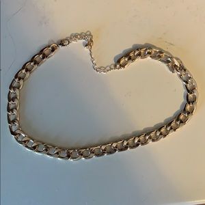 Gold chain choker